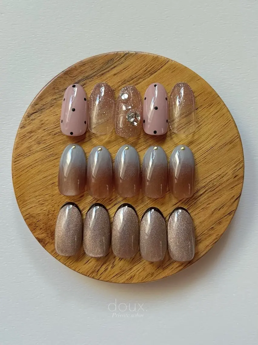 ネイル マグネットネイル doux. nailのネイルデザイン