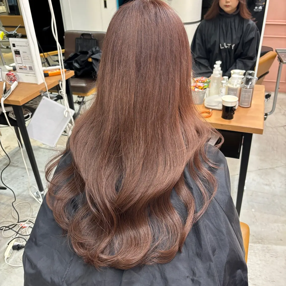 カラー カット ヘアカラー トリートメント 韓国・網紅style 🦋HONOKA🦋のヘアスタイル