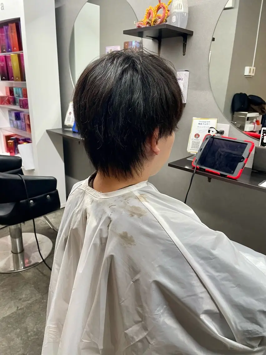 メンズ カット ヘアセット 🌻ミラクル美容師 🌻✨クッポ✨のヘアスタイル