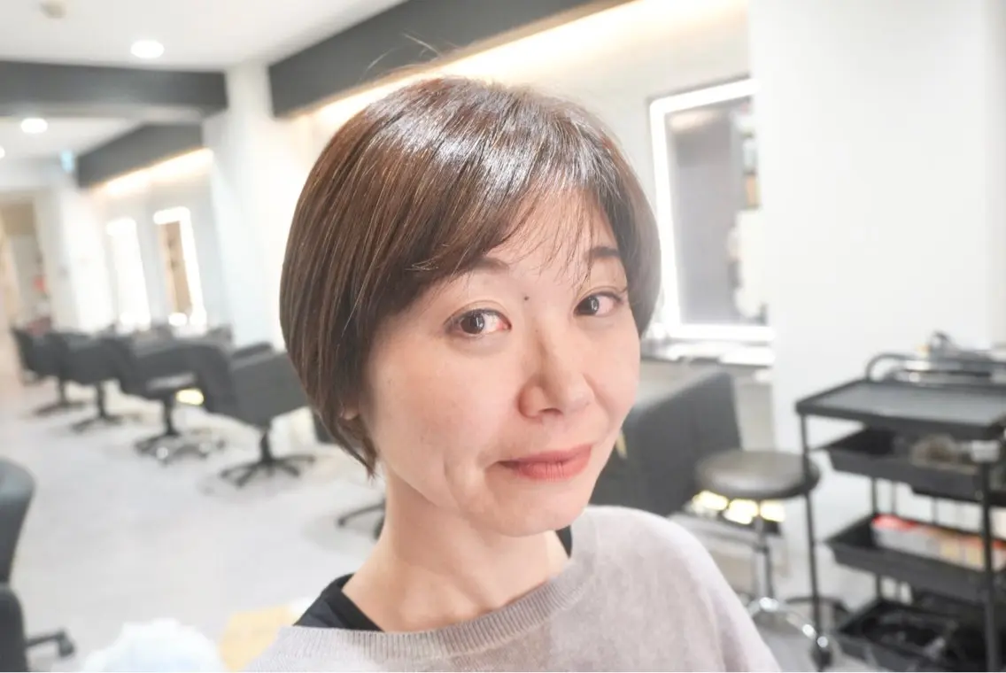 ショート カラー ショートヘア ミヤザキ ユタカのヘアスタイル