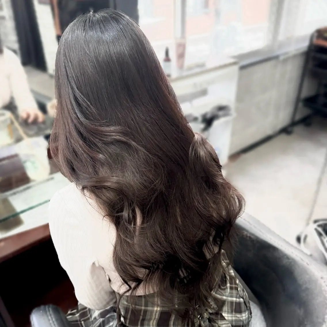 ロング OZ梅田♡ ゆはなブリーチのヘアスタイル