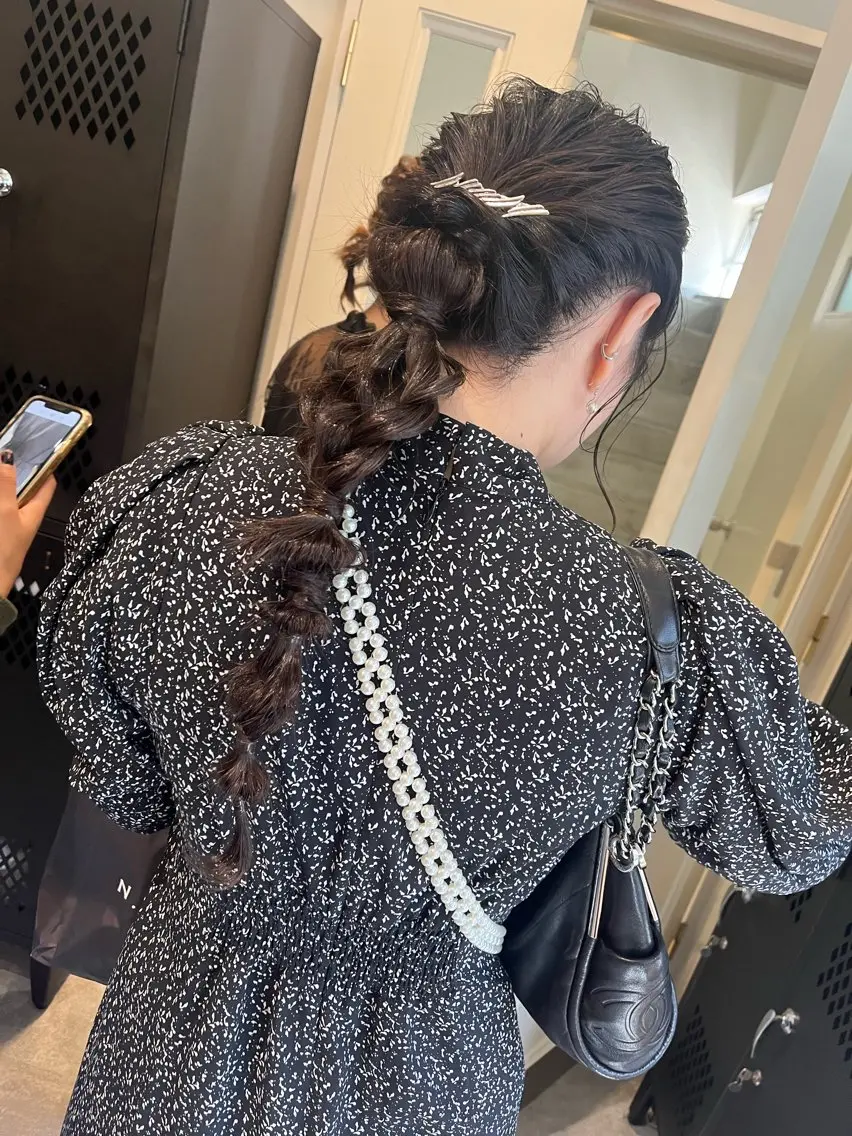 ロング ヘアアレンジ SIKI yuuna レイヤーカット🪽のヘアスタイル