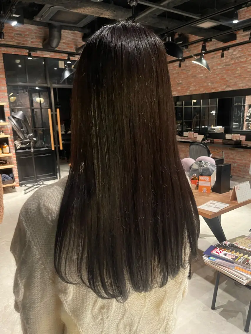 ロング カラー ヘアカラー トリートメント rin 🖤〈大宮〉のヘアスタイル