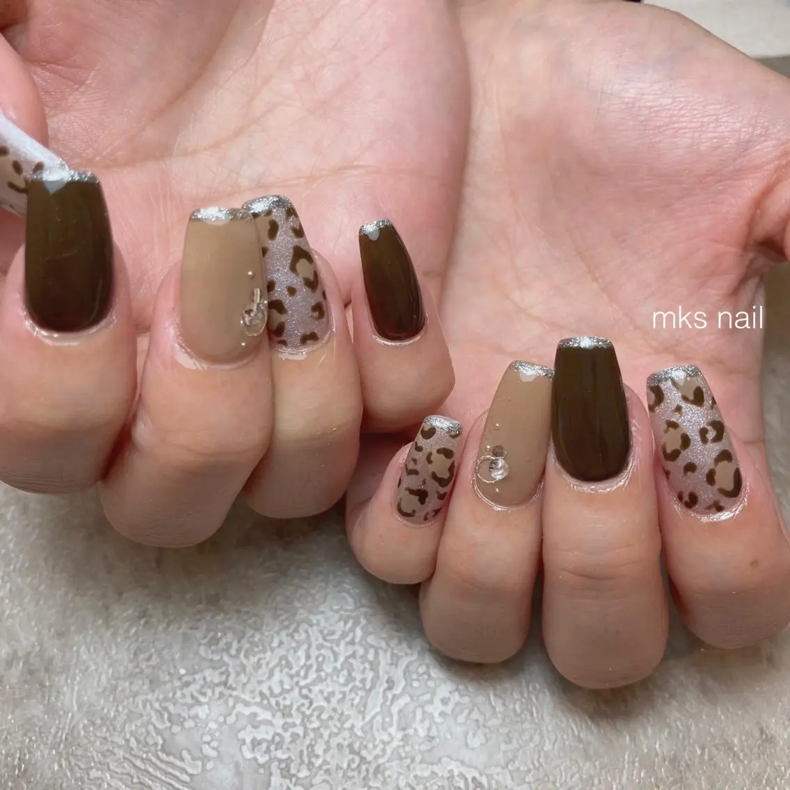 ネイル ハンドネイル mks＊nail //  枚方長尾のネイルデザイン