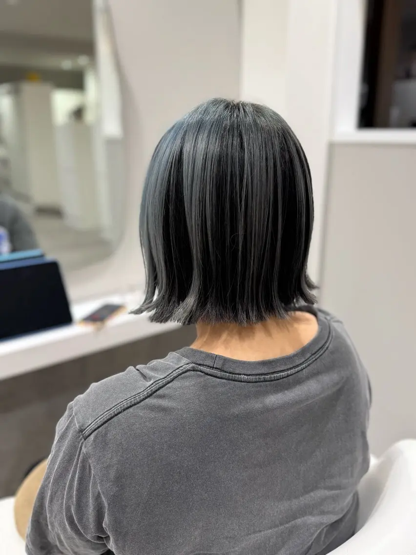 ミディアム ボブ 外ハネヘア ボンニー fukunagaのヘアスタイル