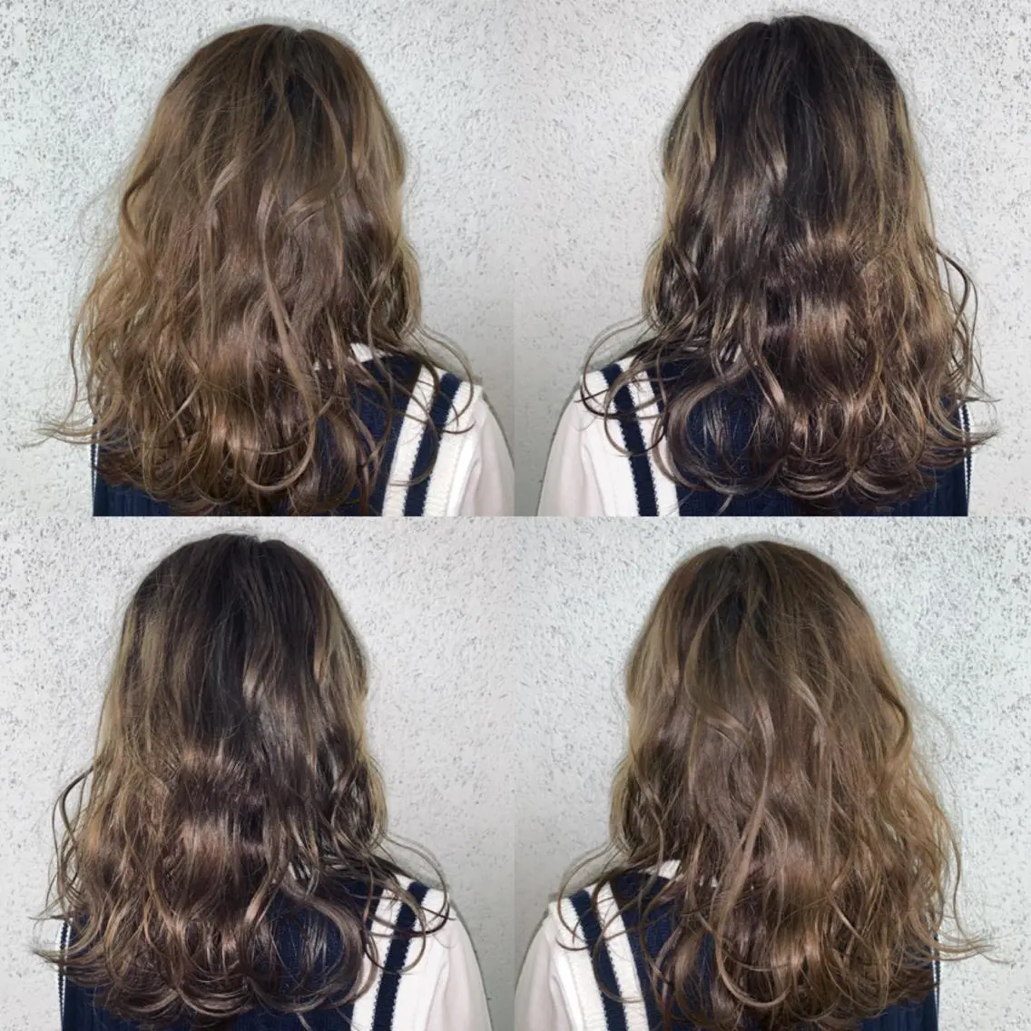 セミロング カラー もにか🌞原宿/渋谷 🌝ブリーチカラーのヘアスタイル
