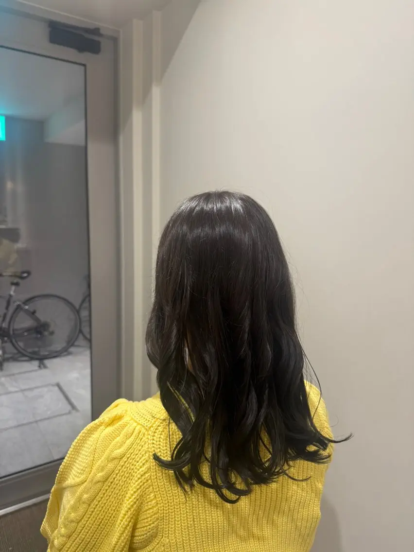 カラー 透明感カラー ヘアカラー 櫻木 志穏のヘアスタイル