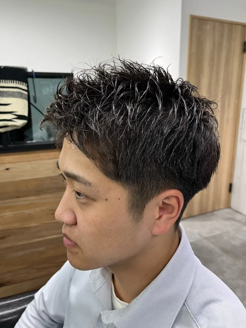 ショート メンズ 刈り上げ ショートヘア rilune matsuoのヘアスタイル