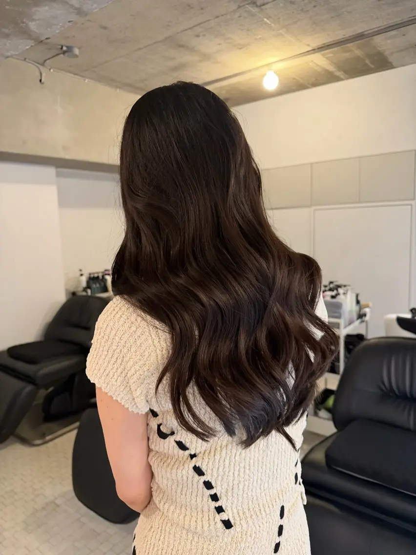 ロング 中野 こころのヘアスタイル
