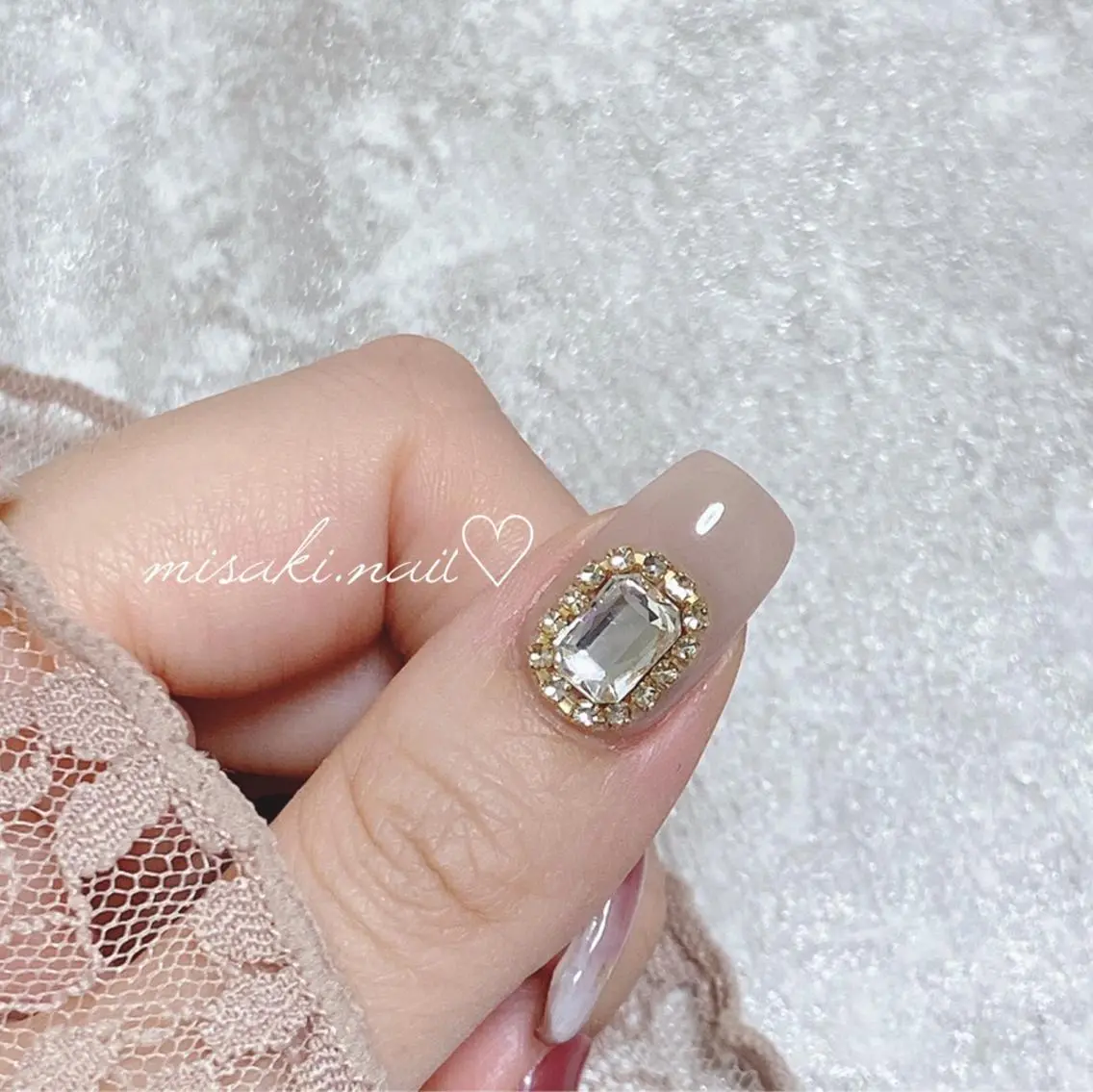 ネイル 韓国ネイル ワンホンネイル ハンドネイル nailsalon miinailsのネイルデザイン