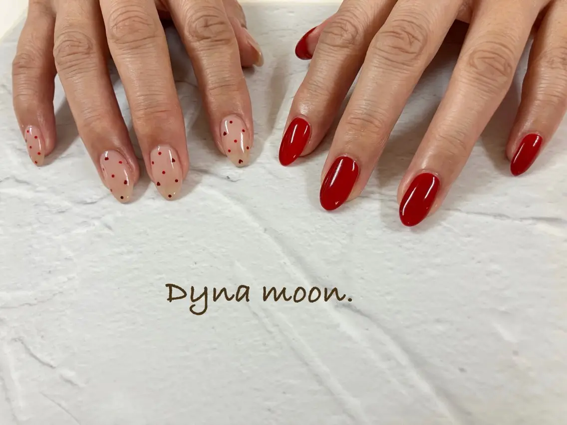 ネイル ハンドネイル Dyna moon.のネイルデザイン
