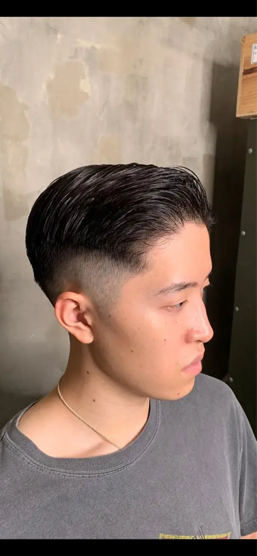ショート メンズ専門CANEL かずまのヘアスタイル