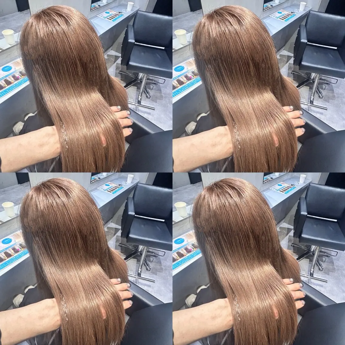 ロング カラー 艶髪×透明感カラー 海夏のヘアスタイル