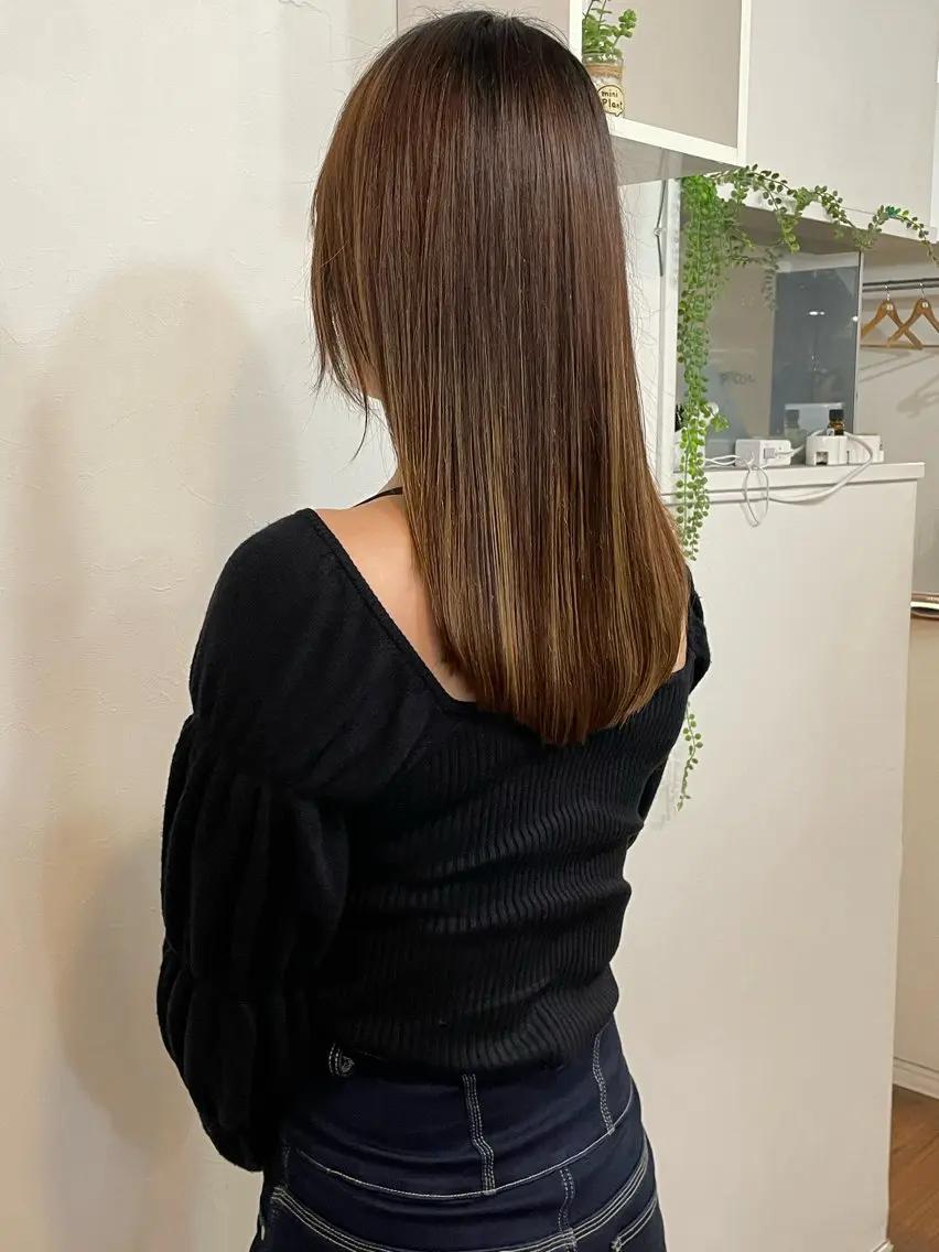 【ファイバープレックス】縮毛矯正+カットの写真