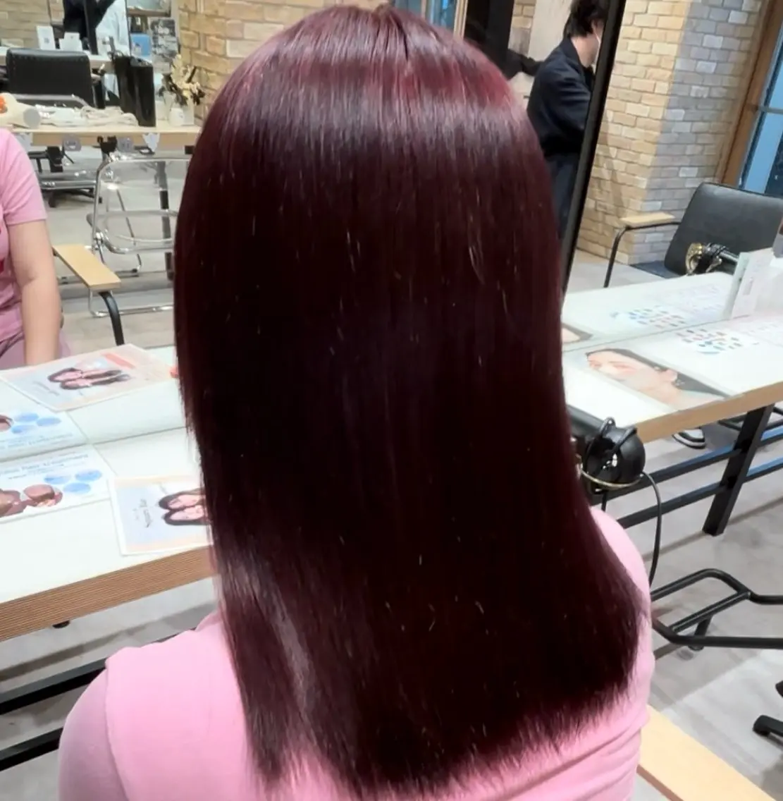 ミディアム カラー ハイトーンレイヤー 吉祥寺/nana🎀のヘアスタイル