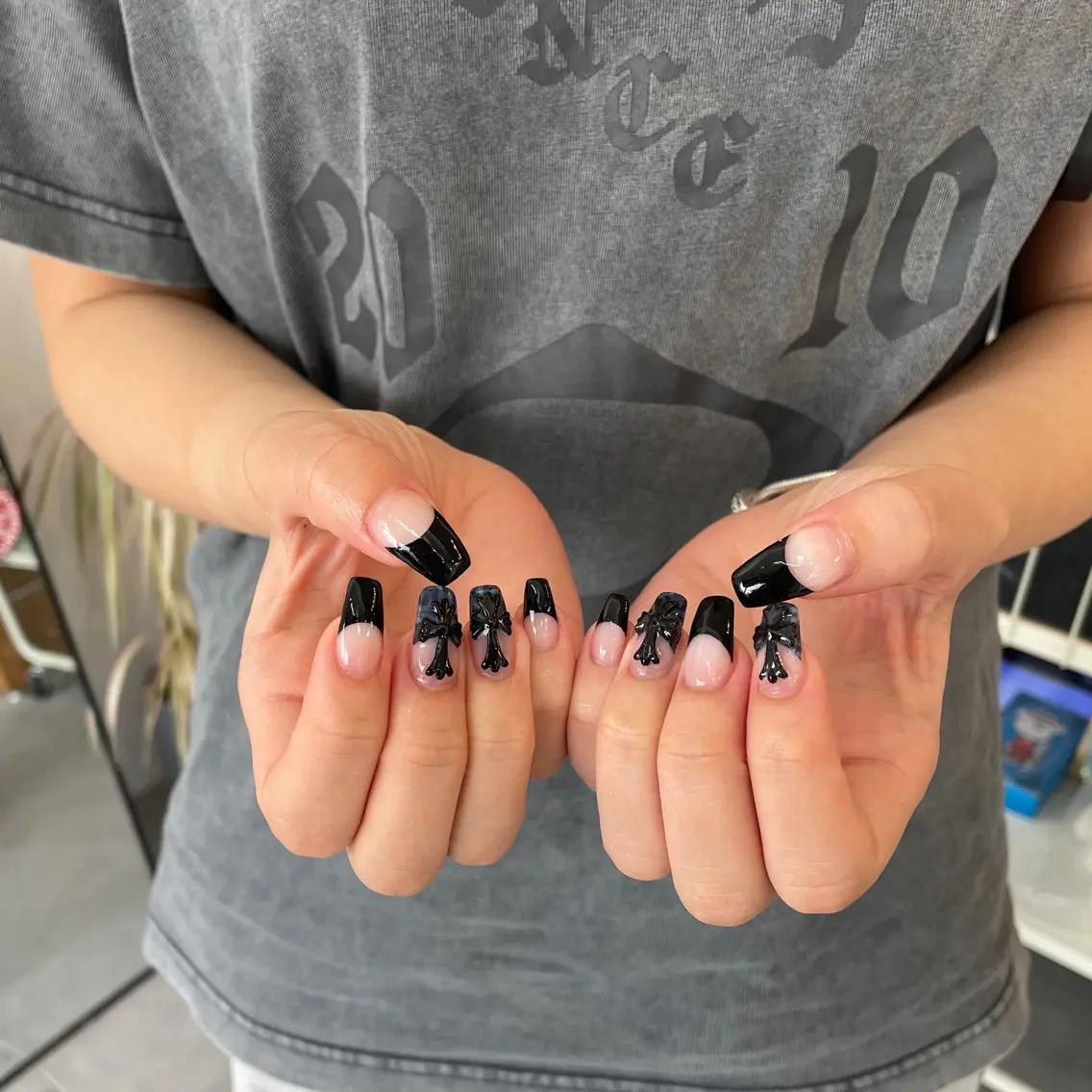 ネイル フレンチネイル ハンドネイル ennail ayaのネイルデザイン