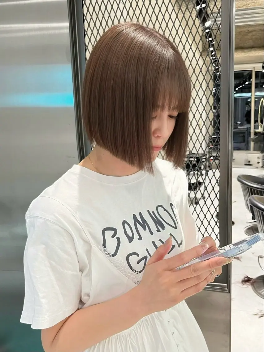 【U29先着130名様限定】👩‍🦳✂️似合わせボブカット+超音波アイロントリートメント🪐の写真