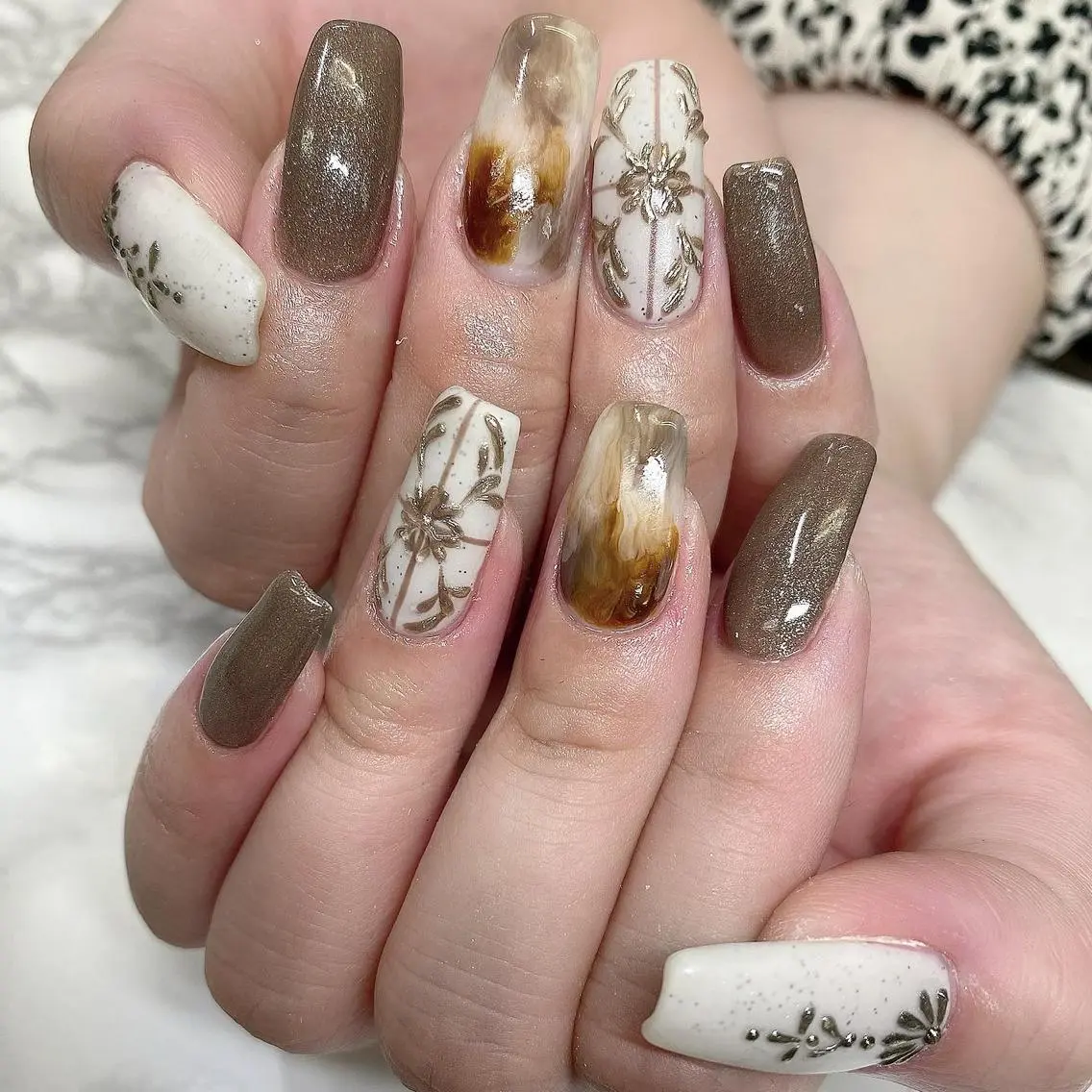 ネイル ハンドネイル nail salon 9NINEのネイルデザイン
