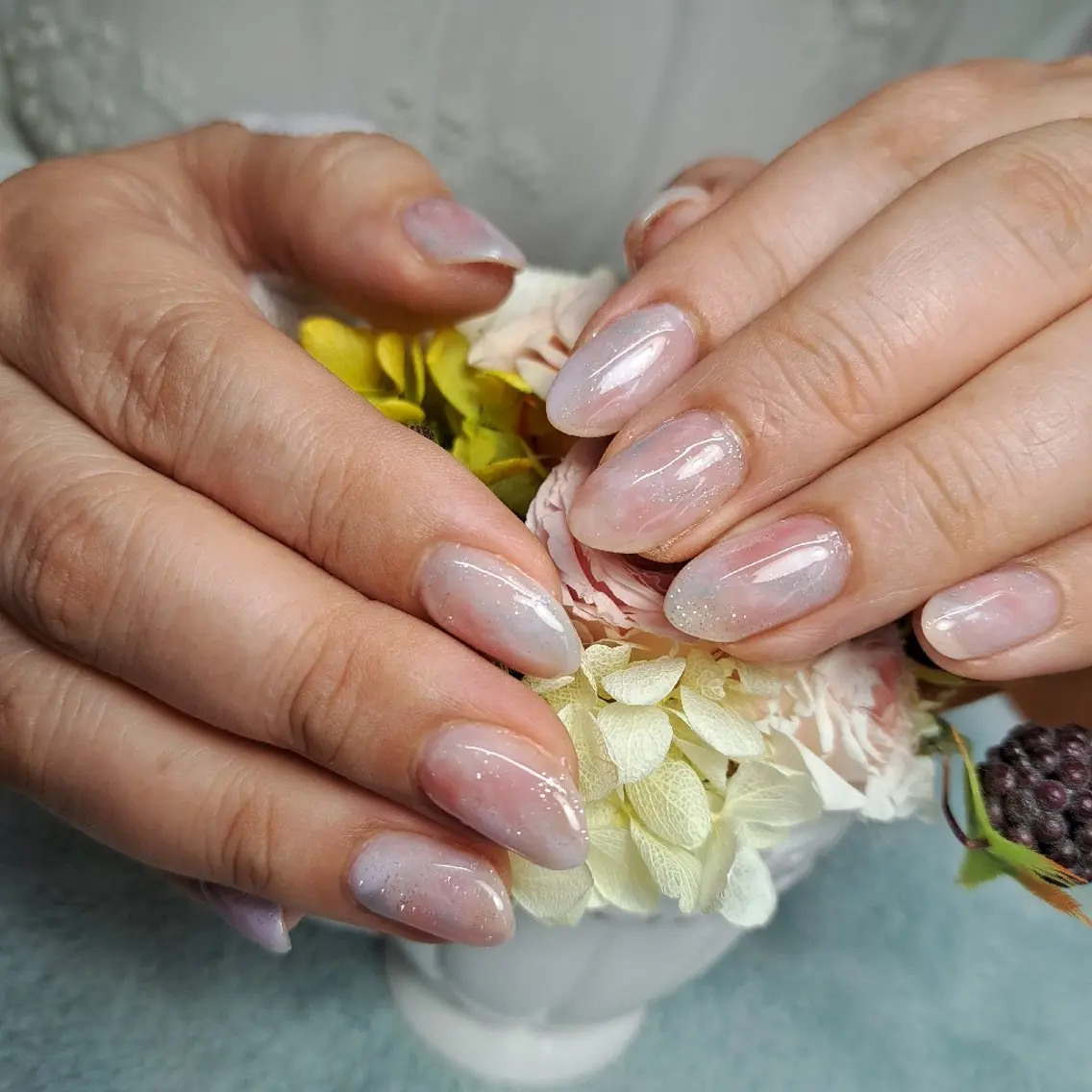 ネイル ニュアンスネイル 春ネイル HAYASHI  Nのネイルデザイン