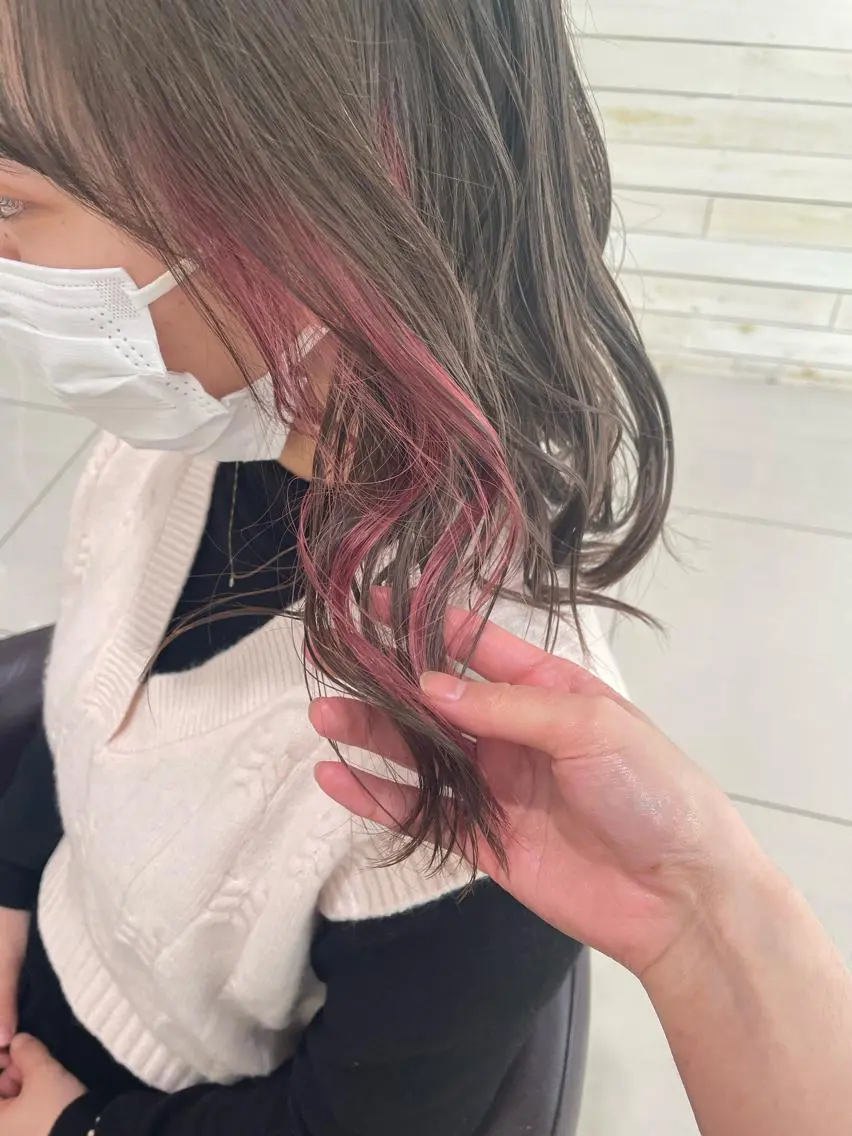 人気イヤリングでイメチェン!🌻1回ブリーチ込🙆♀️の写真