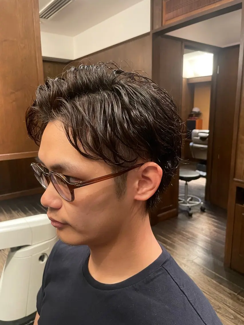 メンズ 平  賢二 リクエスト限定。のヘアスタイル