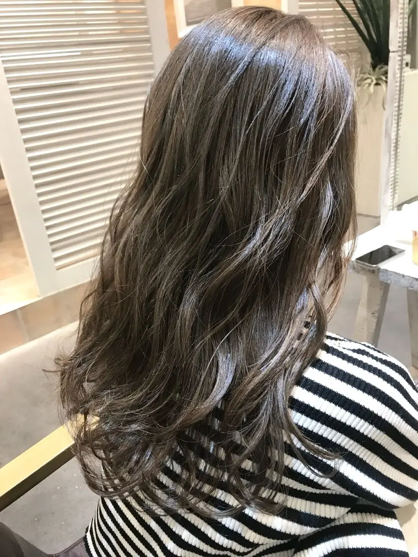 ロング カラー 塚本 昂のヘアスタイル