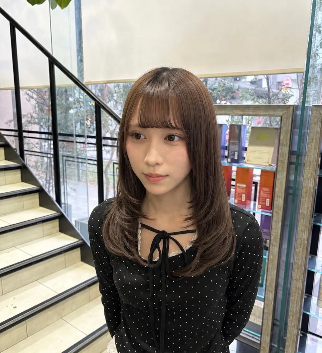 カット カラー特化🪽/ Himena🌺❤️のヘアスタイル