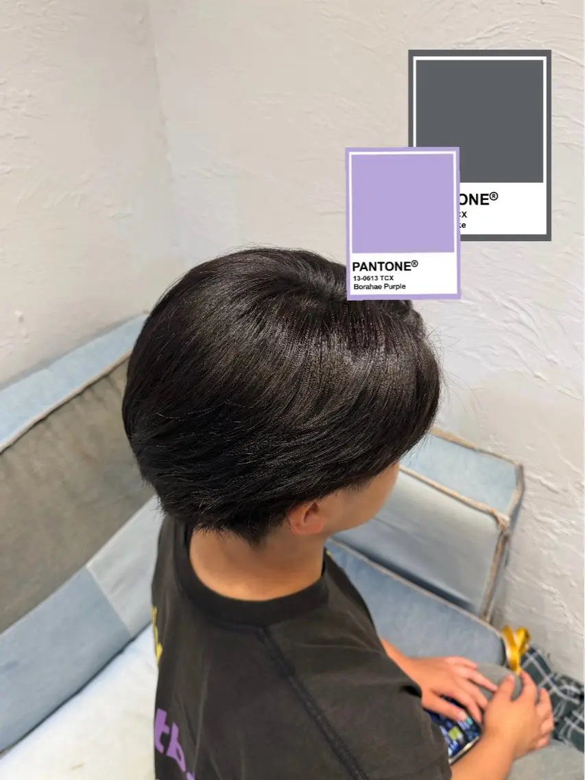 カラー 透明感カラー グレージュ Agu.hair ミサキのヘアスタイル