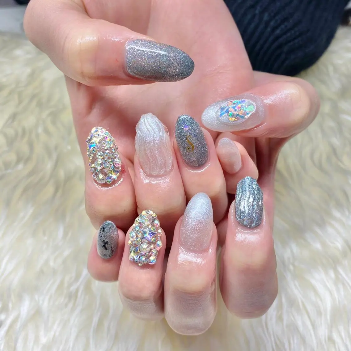 ネイル 持ち込み ハンドネイル Nail&eye Belire 新宿のネイルデザイン