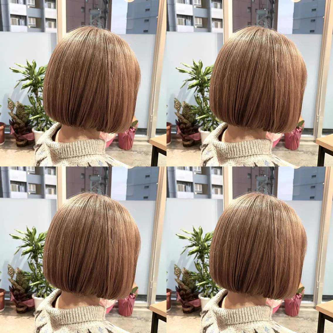 ショート カラー ✨髪質改善/ハイトー ン/艶髪高山のヘアスタイル
