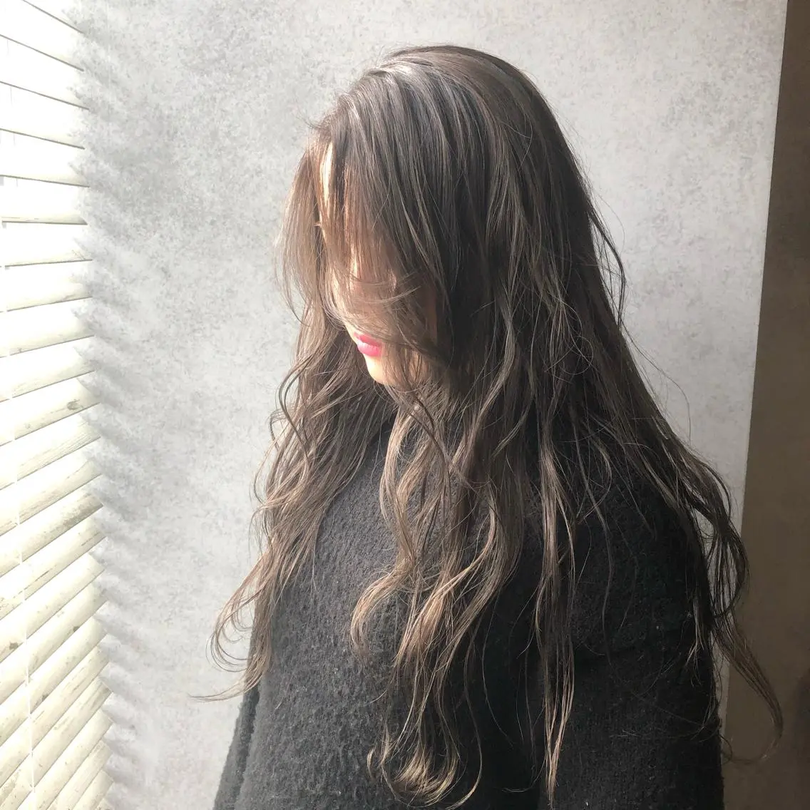 ロング カラー Minami🩵 新宿のヘアスタイル