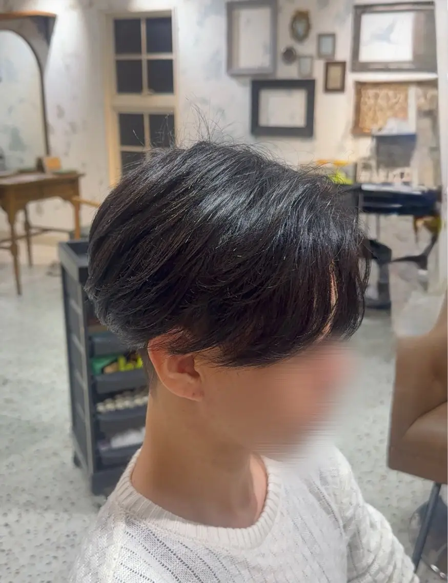 パーマ メンズ メンズパーマ みさき【メンズ モデル様募集中⭐️】のヘアスタイル