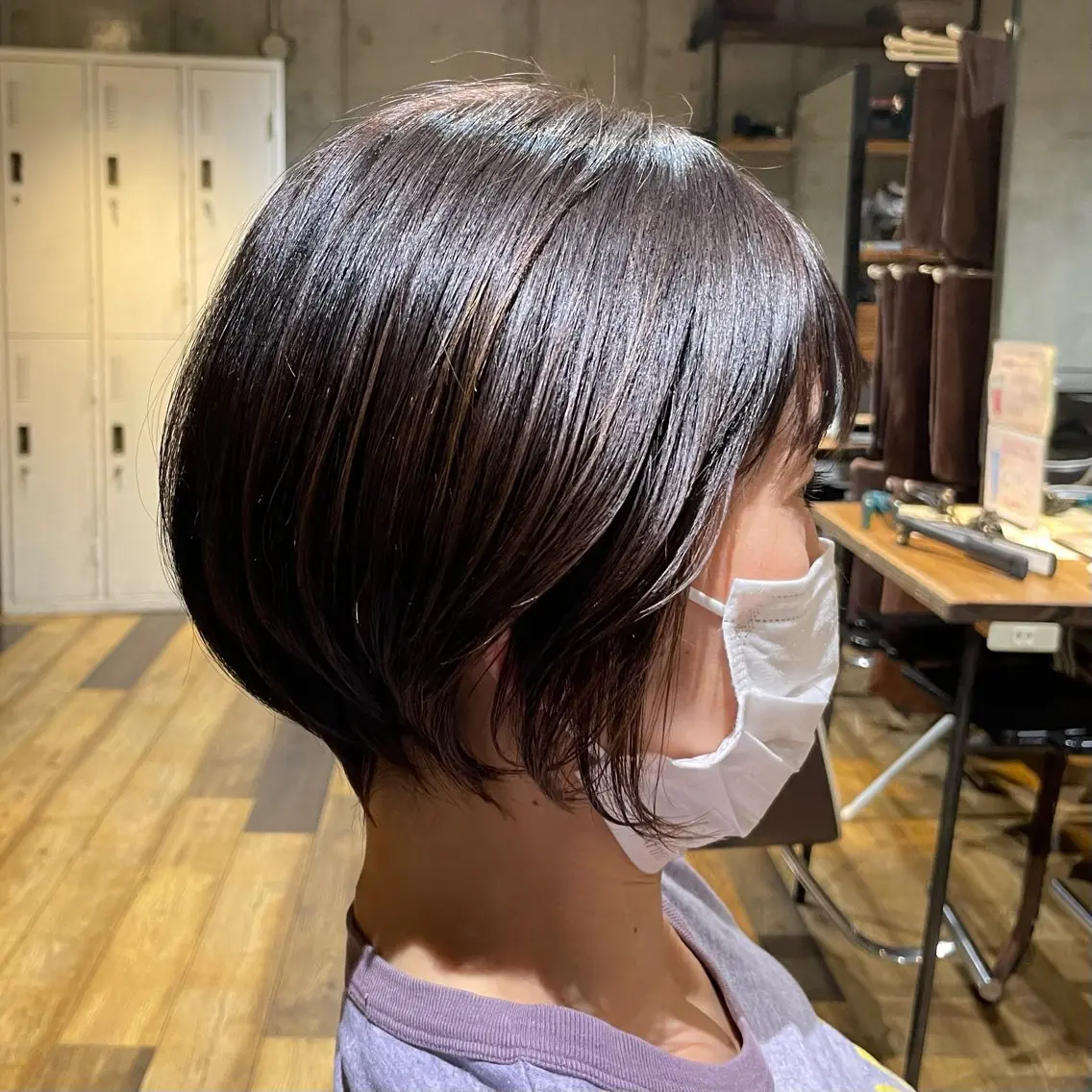ショート くびれヘア ショートヘア 大 場のヘアスタイル