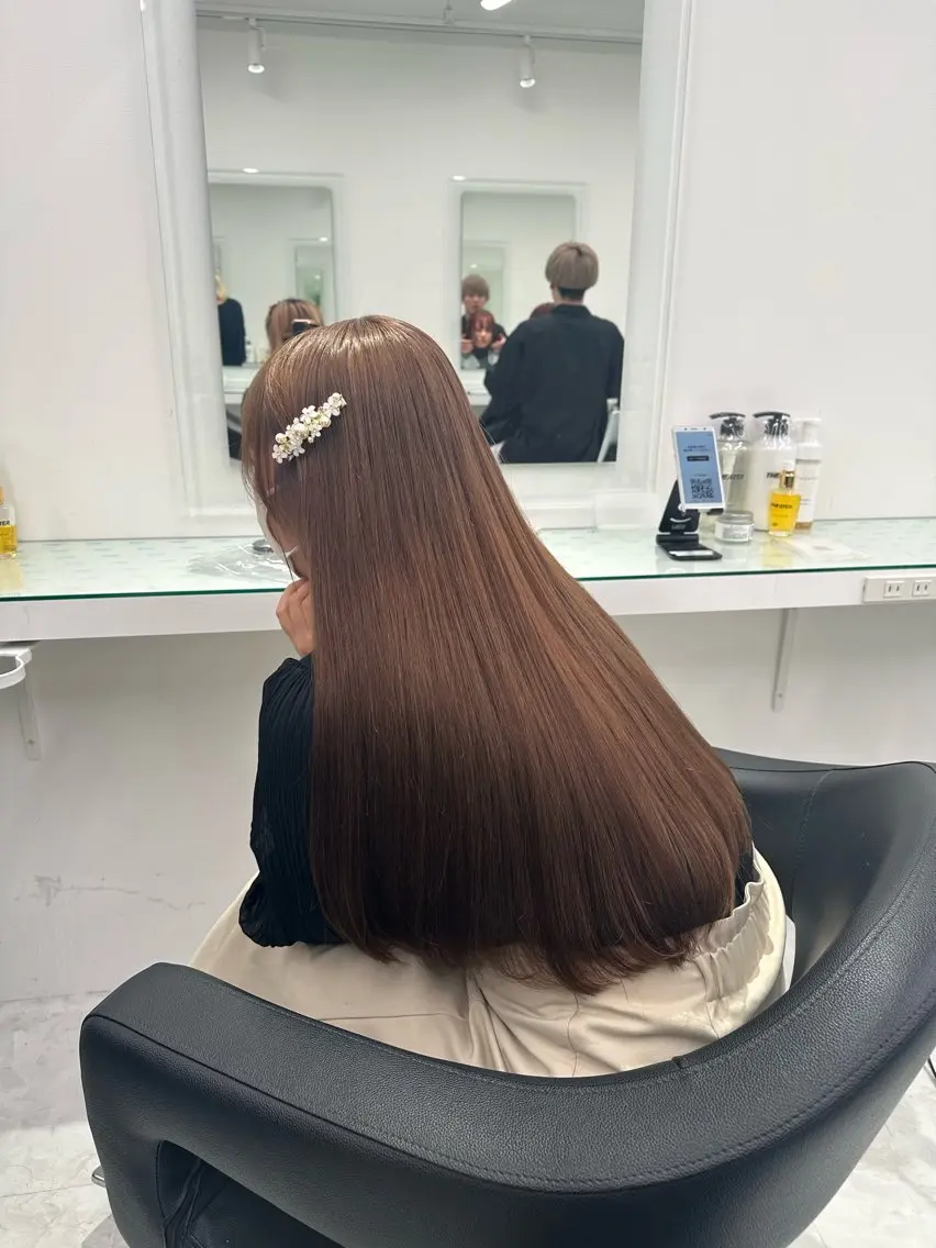 ロング カラー ヘアカラー トリートメント ヘアセット 透明感💕今っぽ似合 わせ𝐍𝐨. 𝟏のヘアスタイル