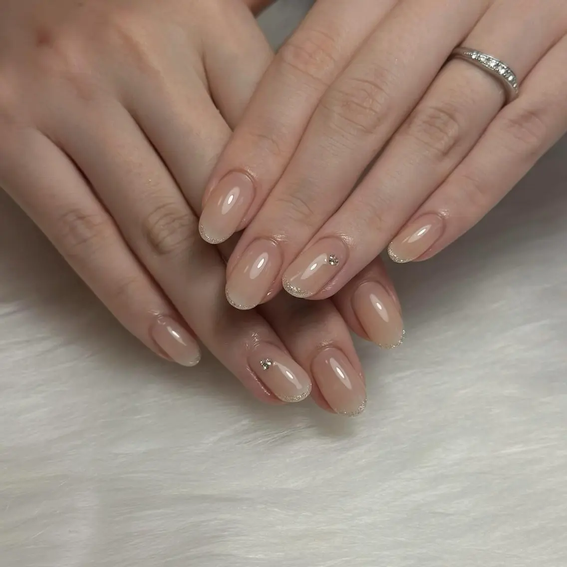 ネイル オフィスネイル ブライダルネイル nailsalon ChuColaのネイルデザイン