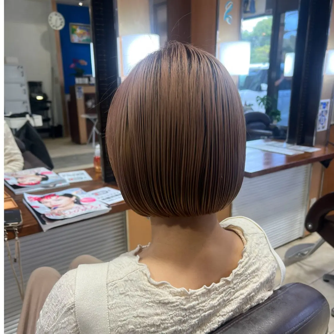 ショート ボブ 後藤 優瞳のヘアスタイル