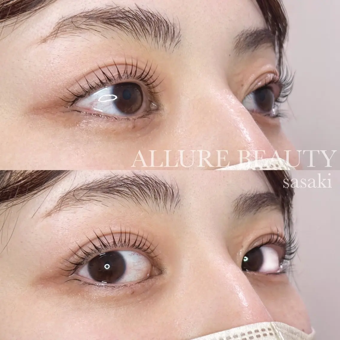 マツエク・マツパ マツパ ALLURE sasakiのマツエク・マツパデザイン