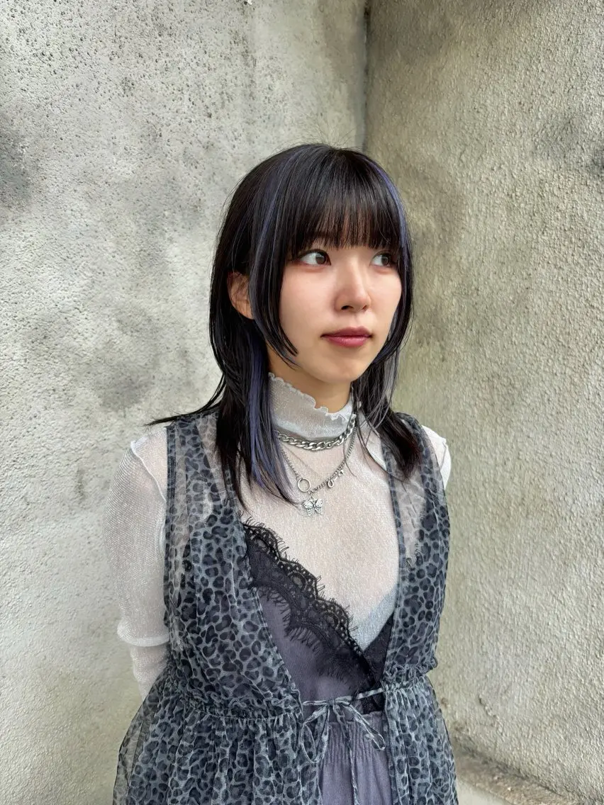 ミディアム ヘアカラー トリートメント 本田 央介のヘアスタイル
