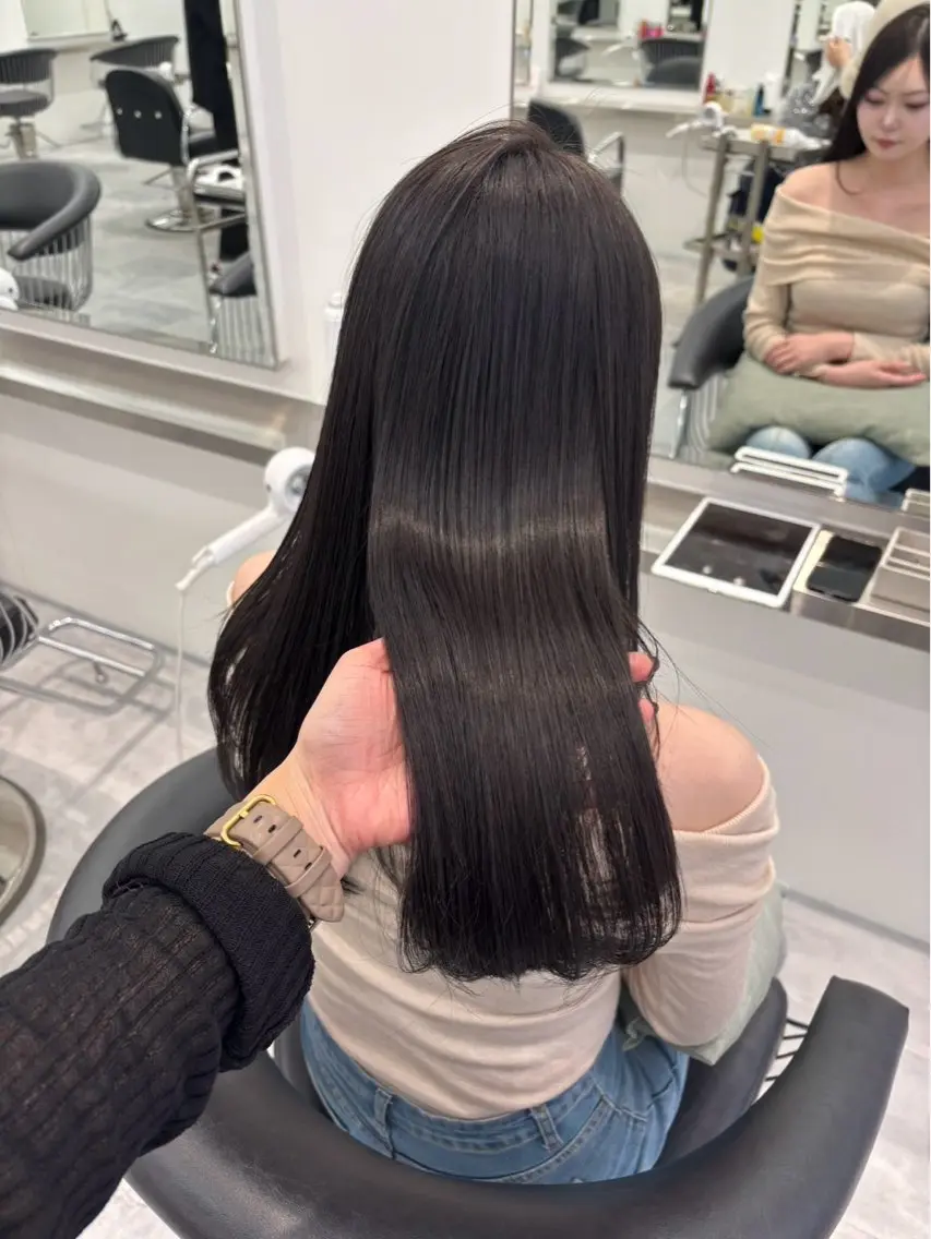 ロング カラー ヘアカラー ParveMix / 石野花杏🩰🪡のヘアスタイル
