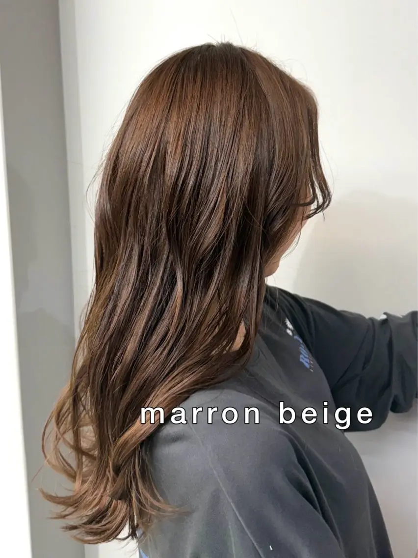 セミロング カット ヘアカラー 川村 涼介のヘアスタイル