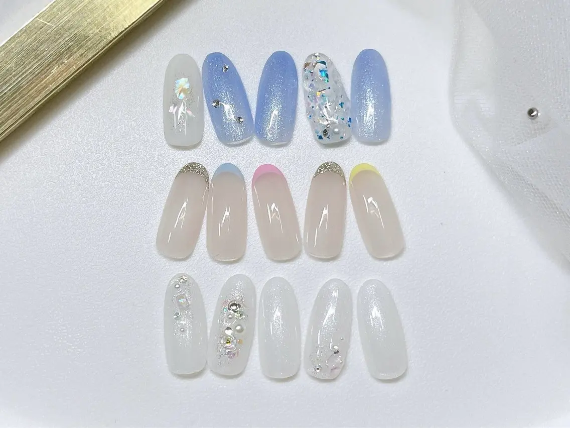 【フィルイン込/オフあり】ハンド◆summerコース［デザイン限定］⚠️現金のみ/お直し不可の写真