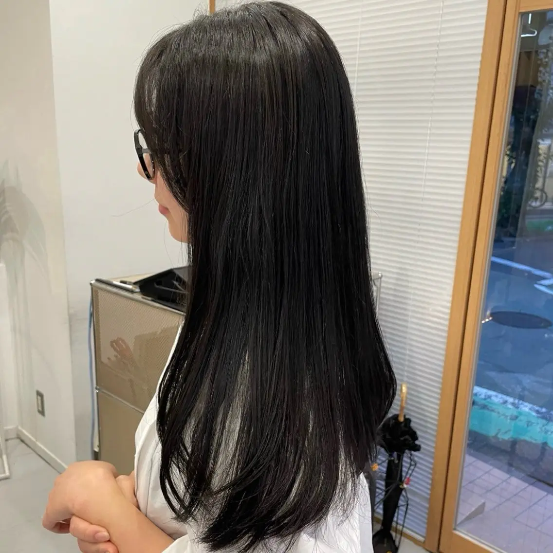 ロング カラー clan .のヘアスタイル