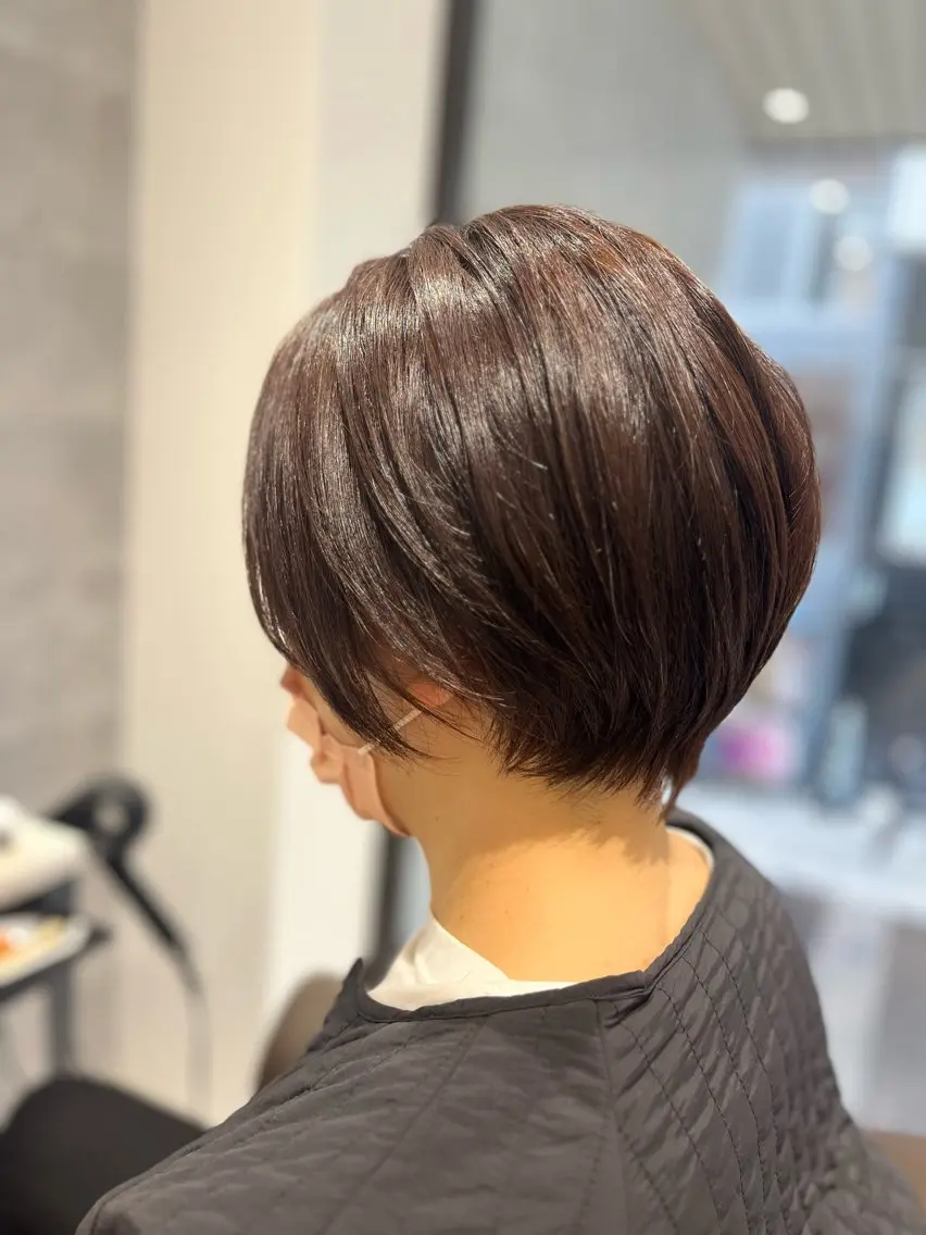 ショート カット ヘアカラー Grow by NYNY 田代 紀恵のヘアスタイル