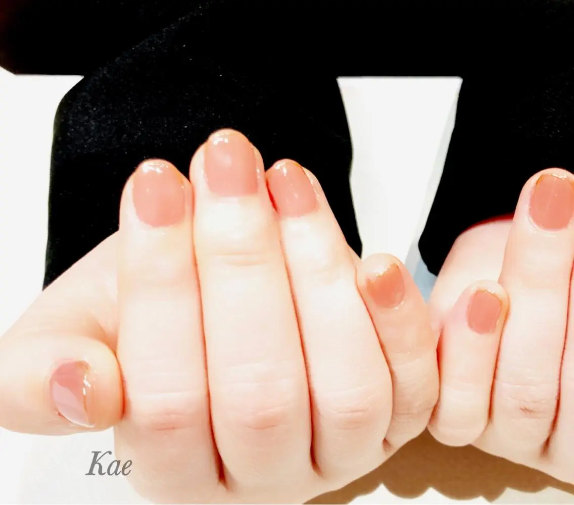 ネイル ワンカラーネイル Kae Nailのネイルデザイン