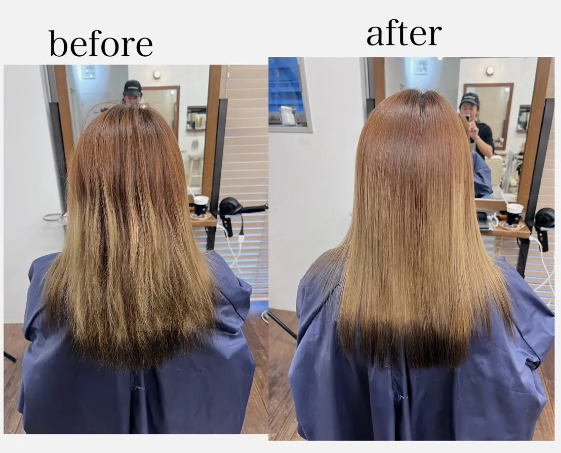 ロング 髪質改善 トリートメント トリートメント 山見 知広のヘアスタイル