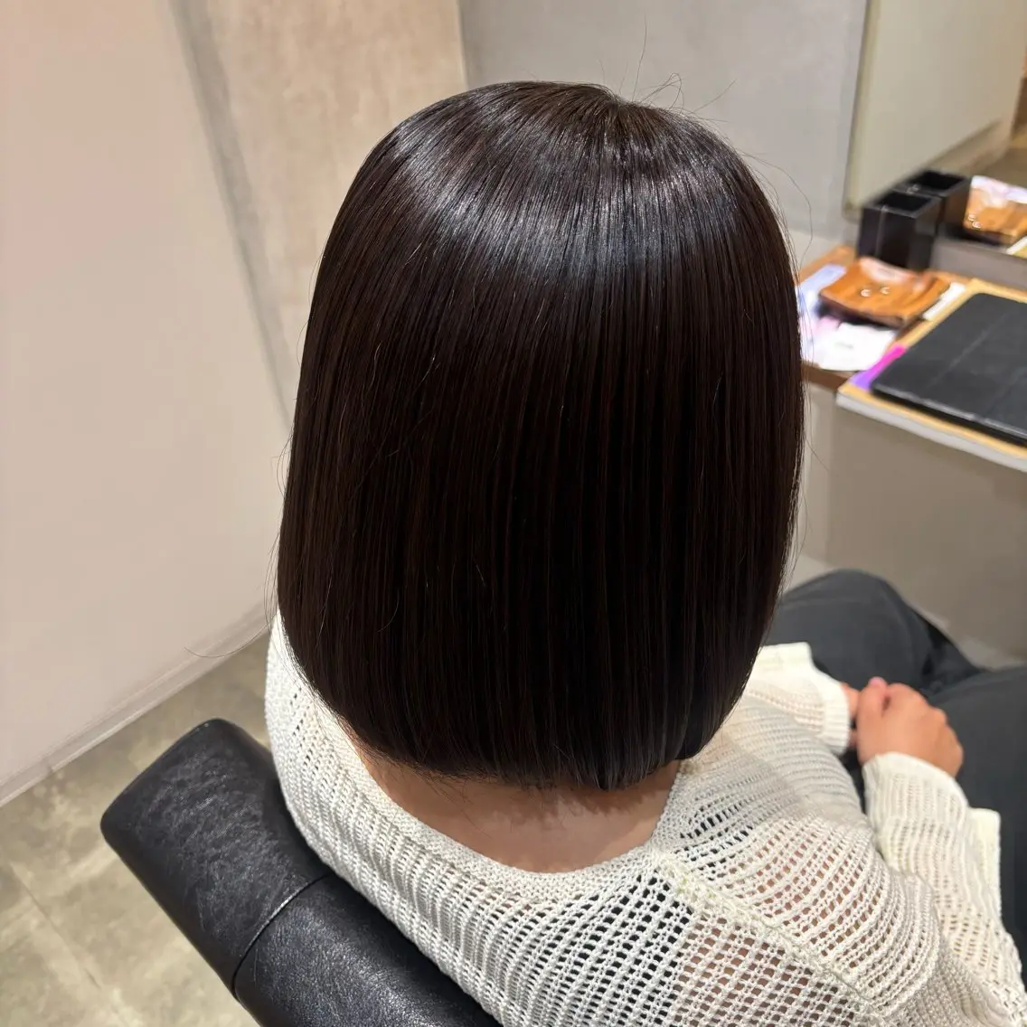 カラー 透明感カラー 柴藤 れもんのヘアスタイル