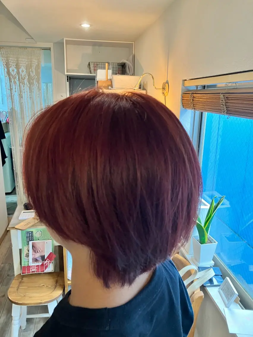 カラー 稲田 凜のヘアスタイル