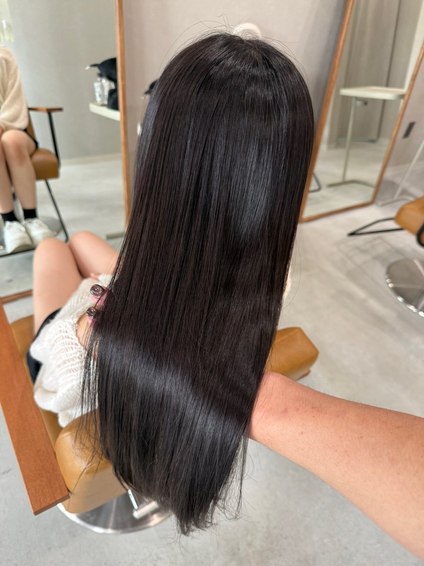 ✨似合わせカット+透明感カラー+髪質改善トリートメント ¥21,000→19,000の写真