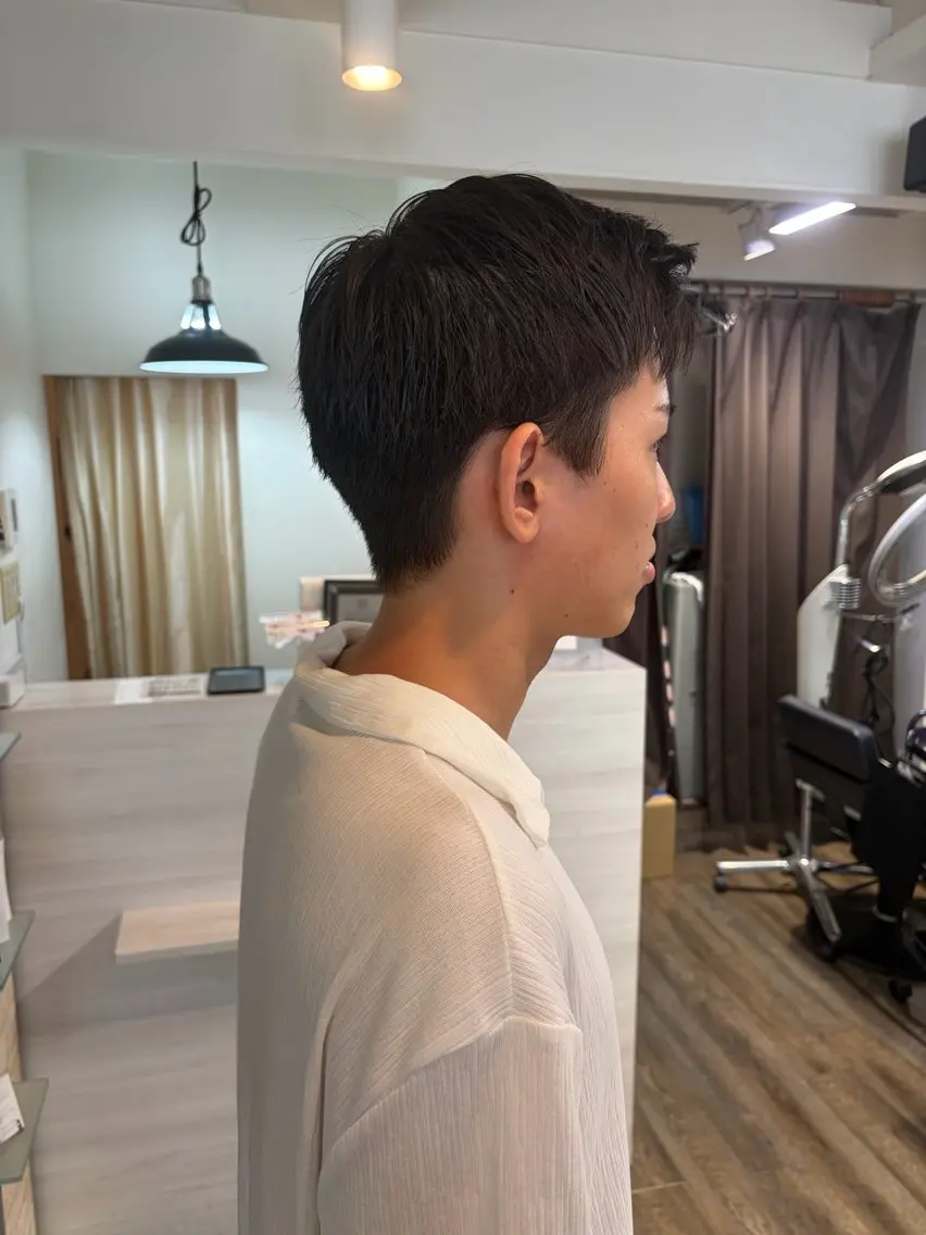 ショート ショートヘア カット SHUKA🎀 韓国スタイル艶カラーのヘアスタイル