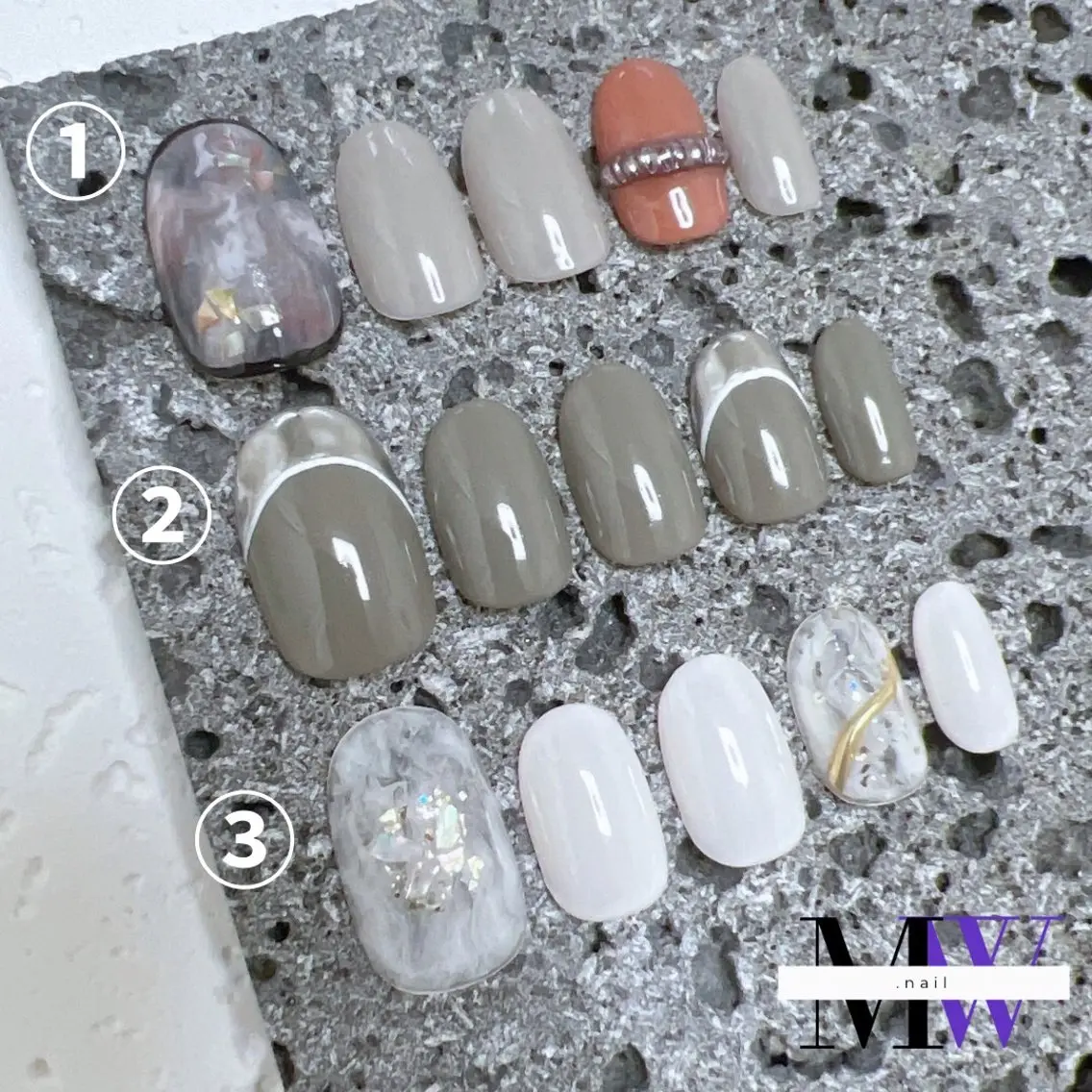 ネイル アートネイル MW .nailのネイルデザイン